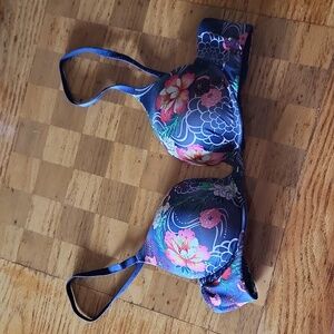 VS Hibiscus Plunge bra